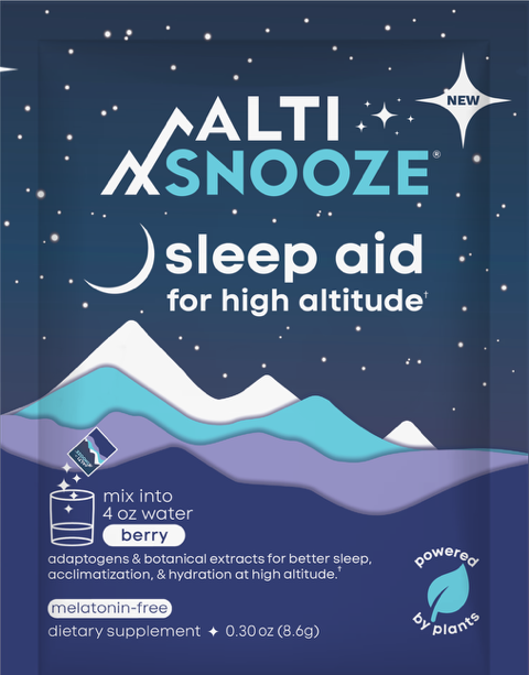 ALTISNOOZE: first-of-its-kind sleep aid for high altitude