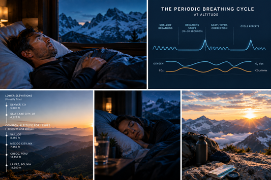 Why You Wake Up Gasping at Altitude: Periodic Breathing, Explained